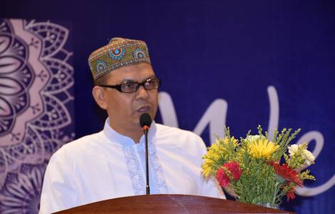 Delivering Speech by Mr. Gias Uddin Khan, Director at Dua & Iftaar Mahfil 2018