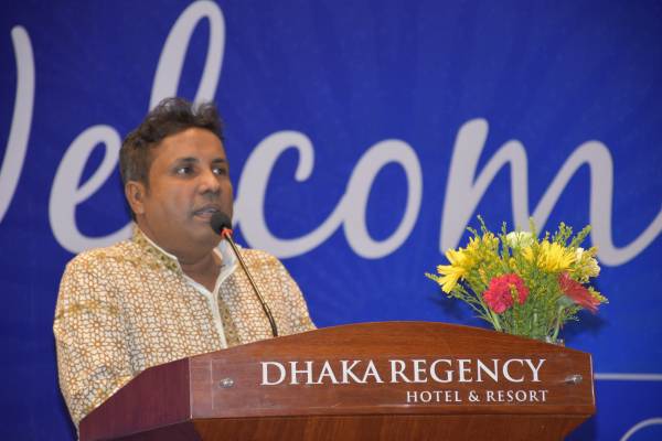 Delivering Speech by Mr. Ariful Hoque Sumon, General Manager at Dua & Iftaar Mahfil 2018